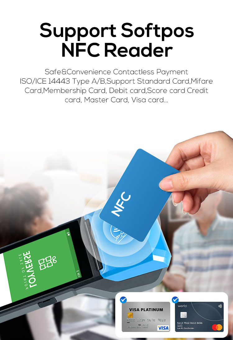 منتج جديد NFC Pos Machine Andr - مراجعة Pos Terminal Android وسعره